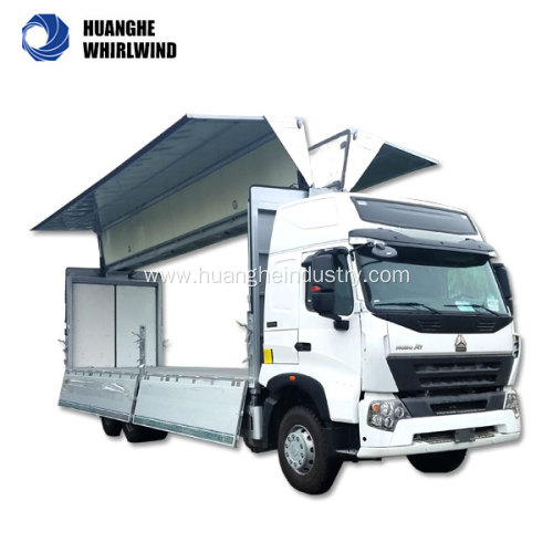 high quality wing van trailer